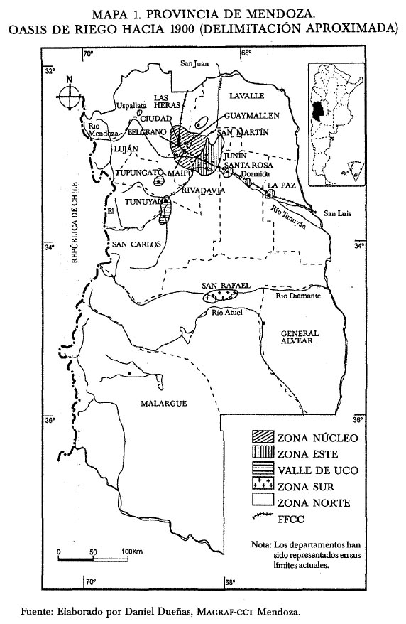 Vista de Comercio y producción en el proceso de desarrollo capitalista en  la provincia de Mendoza, Argentina, 1850-1915. De fábrica de carne y grasa  a fábrica de vinos | América Latina en